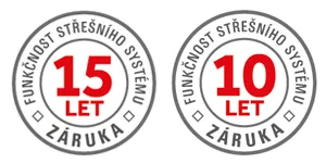 záruka na funkčnost 10 a 15 let