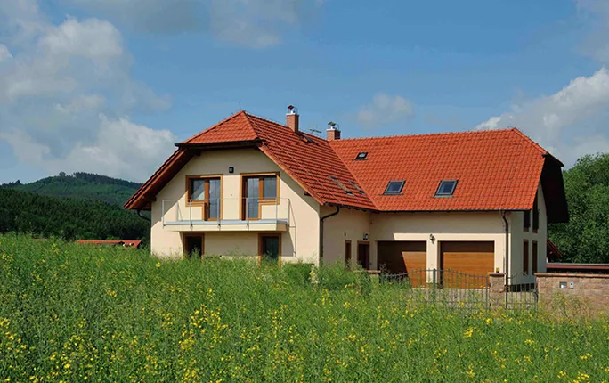 Krov polovalbové střechy