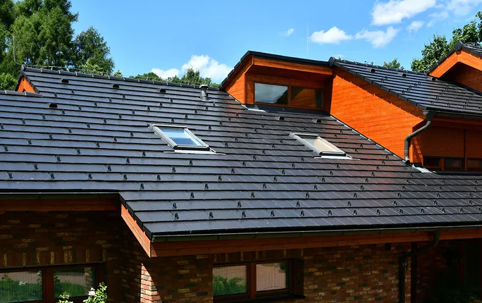 Střešní okna v podkrovním bytě