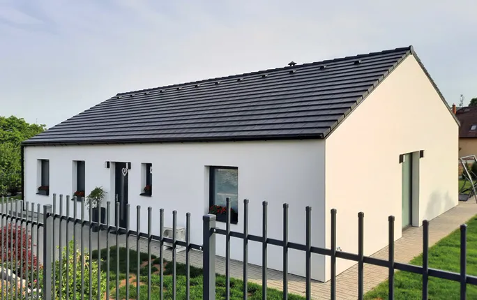 Střecha bez přesahu