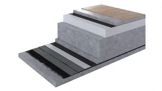 Hydroizolační vrstva ze dvou asfaltových pásů  natavení tlaková voda