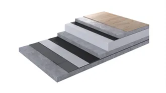 Hydroizolační vrstva z jednoho asfaltového pásu volná pokládka zemní vlhkost