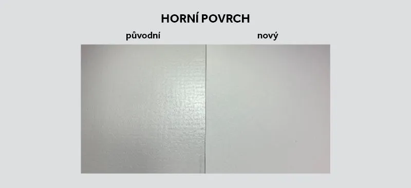 Monarplan / Cosmofin - nový povrch