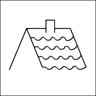 střecha ikona